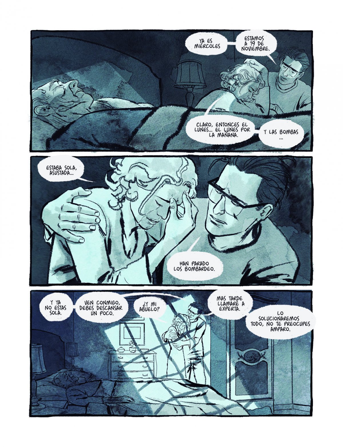 LOS PACIENTES DEL DOCTOR GÁRCIA - Novela gráfica - Claudio Stassi